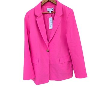 The Drop Barbie Pink Blazer Size XL Business Jacket Career Barbiecore Feminine